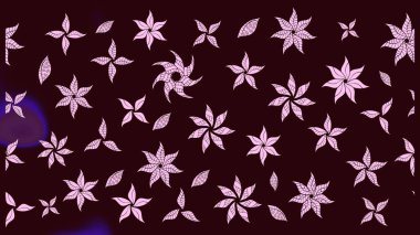 Doodle tarzı. Elle çizilmiş sonbahar çiçeği deseni. Renkli kahverengi çizim deseni. Kahverengi renkli çiçekler. Tekstil ve kapak tasarımı için mükemmel.