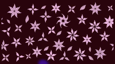 Halk tarzı. Modern çiçek arkaplanı. Parlak renkli çiçekleri ve kahverengi renkli yaprakları olan harika bir çiçek deseni. Moda baskıları için zarif bir şablon.