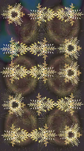 Eskiz arkaplan modeli. Raster - stok. Yapraklı çiçekler ve kahverengi, gri ve yeşil renkte papatya çiçekleri..