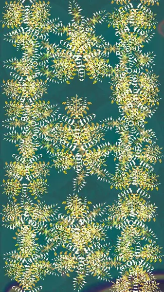 Raster. Xmas Frost kar taneleri izole edilmiş siluet sembolü. Kar Tanesi Raster simgesi arkaplanı. Kış mavisi, yeşil ve nötr noel kar kristal elementi. Meteoroloji buz koleksiyonu.