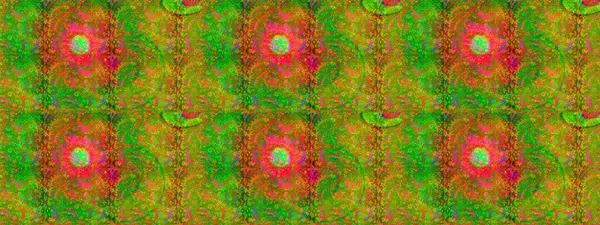 Yeşil, kahverengi ve turuncu renkli çiçekler. Yumuşak, yaz çiçekli arka plan. Raster çiçek desenli ve çiçekli..