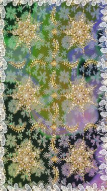 Kış kar dokusu duvar kağıdı. Sembol bayramı, yeni yıl kutlamaları, altın desenler. Gri renkli altın kar taneleri. Noel altın kar taneleri kusursuz desen.