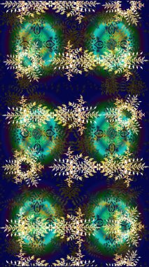 El yapımı çiçek ve bitki koleksiyonu. Şirin karalamalı çiçek desenli çizim. Raster illüstrasyonu. Raster illüstrasyonu. Çizim stili mavi, yeşil ve gri renkler.