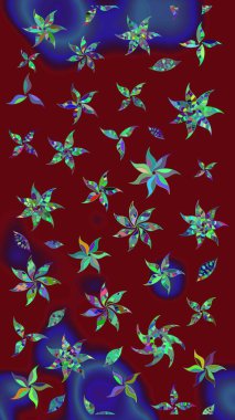 Raster Henna dövme stili. Kızılderili desenli desenli desenli şal deseni. Tekstil, tebrik kartı, boyama kitabı, telefon kılıfı baskısı için kullanılabilir. Etnik Mandala süsü.