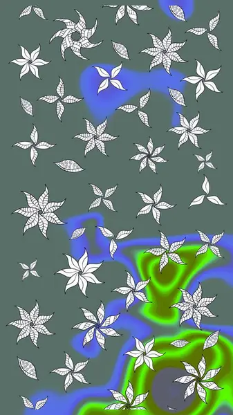 Spring tender design for natural cosmetics, perfume, florist shop. Can be used as greeting or wedding background. Raster sketch pattern with neutral tulip flowers. Best for wrapping paper.