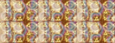 Raster illüstrasyonu. Kar taneleri deseni. Renkli arka planda izole edilmiş kar tanelerinin düz tasarımı. Kar taneleri arka planda. Kar tanesi süslemeli desen.