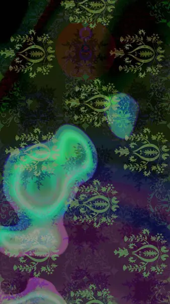 Kışın sembolü, mutlu noeller, mutlu yeni yıl kutlaması Raster illüstrasyonu. Soyut duvar kâğıdı, ambalaj dekorasyonu. Gri ve yeşil renkli şirin kar taneleri. Kar tanesi kadar basit..