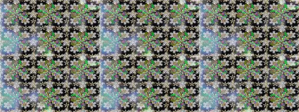 Raster illüstrasyonunda kusursuz çiçek deseni. Gri renkli çiçekler.