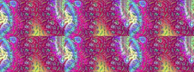 Tatil havası. Nazik romantik baskı. Mor, morumsu ve mavi renkli çiçekler. Bahar mevsimi. Raster güzel bir çiçek deseni çiziyor..