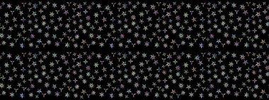 Suluboya elle çizilmiş çiçek desenli eskiz deseni. Parlak renkli fantezi çiçekleri, yapraklar, siyah renkli tomurcuklar.