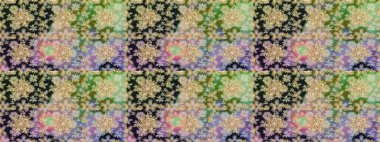 Tarafsız renklerde altın element. Barok tarzında altın çiçek süsü. Damask arkaplanı tekerrür ediyor. Antika altın tekrarlanabilir duvar kağıdı.