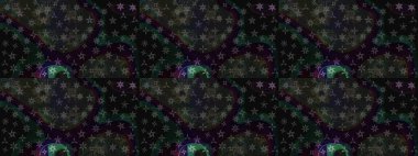 Raster illüstrasyonu. Çiçek buketleriyle klasik bir eskiz şekli. Gri renklerde.