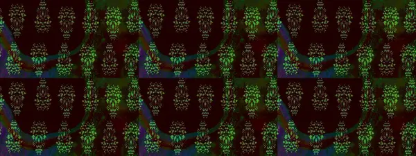 3D çiçekler, eskiz. Siyah renklerde. Raster illüstrasyonu.