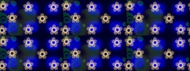 Snowflakes desen. Kar tanesi süs desen. Raster resim. Arka plan üzerinde izole soyut kar taneleri ile düz tasarım. Kar taneleri arka plan.