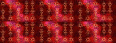 Yeni yıl kar tanesi. Güzel soyut kar taneleri raster tasarımı. Düz kar karalama ikonları, kar taneleri kırmızı, kahverengi ve siyah renkli siluetler Noel afişi için, kartlar.