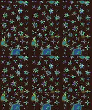 Suluboya desenli çiçek deseni. Moda baskısı. Dekorasyon ve tasarım için güzel bir desen. Çiçeğin suluboya çizimlerinin mükemmel deseni. Ayarlanmış.