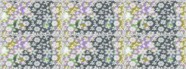 Çiçekli, suluboya desenli kusursuz çiçek deseni. Küçük çiçekte güzel bir çiçek deseni var. Raster deseni.