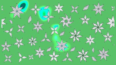 Raster Güzel kumaş deseni. Çiçek arkaplan ile soyut zarafet çizim deseni.