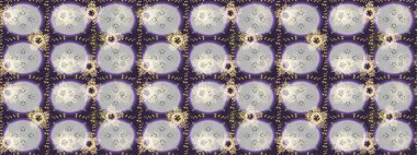 Kar Tanesi Mozaik ikonu. Grafiksel element dekorasyonu. Düz dizayn. Gri, mor ve nötr siluet kar tanesi işareti. Raster illüstrasyonu. Sembol kışı, donmuş, Noel, yeni yıl tatili.