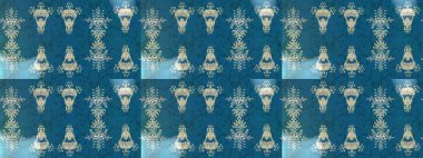 Mavi, nötr ve gri renkte çiçekler. Çiçek desenli eskiz. Renkli Bahar Teması eskiz kalıbı. Düz Çiçek Elementleri Tasarım Raster illüstrasyonu.