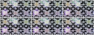 Yatak çarşafları, ceket, paket tasarımı, kumaş ve moda kavramları için tekstil baskısı. Kusursuz etnik tasarım. Çiçekleri, deniz kabukları, mandalaları ve suluboya efektleri olan deniz altyapısı.