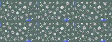 Düz Çiçek Elementleri Tasarımı. Tarafsız renklerde çiçekler. Renkli Yaz Temalı eskiz kalıbı. Raster illüstrasyonunda çiçek deseni çizimi.