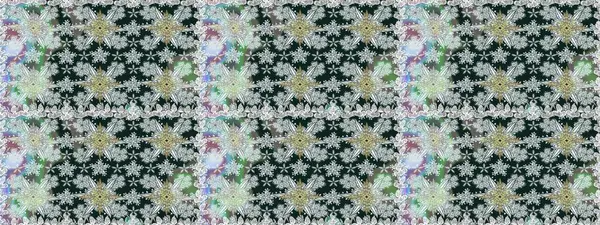 Gri renklerde. Raster illüstrasyonu. 3D çiçekler, pürüzsüz.