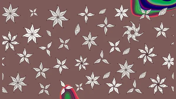 Etnik Mandala süsü. Raster Henna dövme stili. Kızılderili desenli desenli desenli şal deseni. Tekstil, tebrik kartı, boyama kitabı, telefon kılıfı baskısı için kullanılabilir.