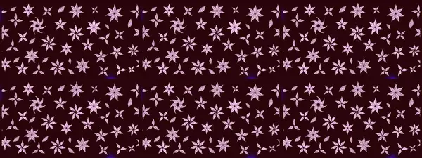 Düz Çiçek Elementleri Tasarımı. Eskiz klasiği. Renkli Bahar Teması eskiz kalıbı. Raster Şirin kumaş deseni.