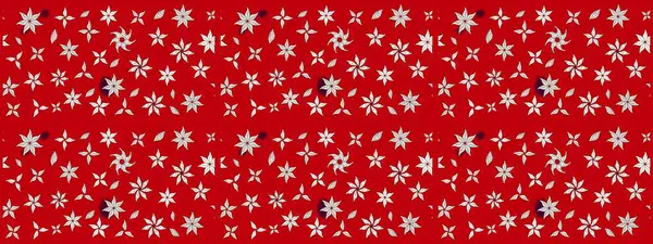 Eskiz klasiği. Raster Şirin kumaş deseni. Renkli Bahar Teması eskiz kalıbı. Düz Çiçek Elementleri Tasarımı.