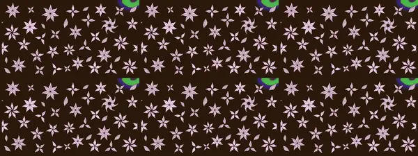 Bahar çiçekleriyle güzel bir çiçek deseni çizmişsin. Raster illüstrasyonu. Güzel kumaş deseni.