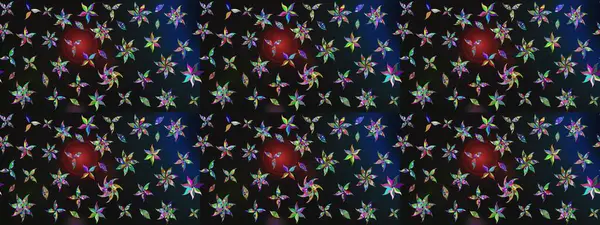 Güzel kumaş deseni. Raster suluboya deseni, narin çiçekler, gri çiçekler, tebrik kartı şablonu..