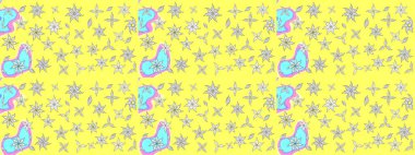 Kartlar, davetiyeler, tarih kartları ve daha fazlası için kullanılabilir. Raster şirin suluboya çiçek desenleri çiziyor. Büyük bir suluboya çiçek seti..