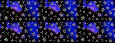 Çiçek desenli çizim. Raster illüstrasyonu. Siyah renkli çiçekler. Düz Çiçek Elementleri Tasarımı. Renkli Bahar Teması eskiz kalıbı. Asya tekstil tarzında.