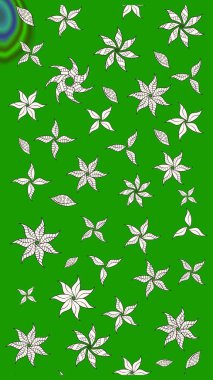 Raster deseni. Küçük çiçekte güzel bir çiçek deseni var. Çiçekli çiçek deseni, suluboya..