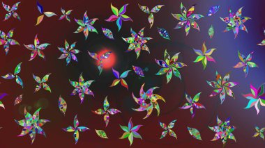 Güzel suluboya çiçekler, parlak boya çiçek desenli eskiz arka planı. Raster..