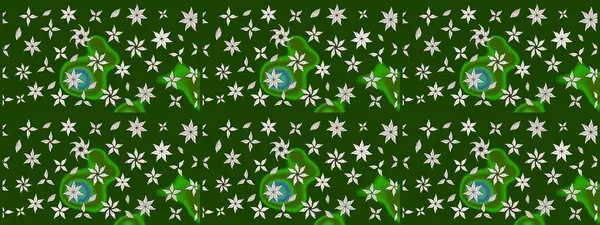 Raster stili kumaş deseni. Çiçekler suluboya çizim deseni.