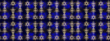 Noel 'de yıldızlar ve düşen kar taneleriyle birlikte büyülü tatil soyut arka planı. Raster illüstrasyonu.