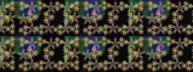 Soyut kar taneleri arkaplanda izole edilmiş düz dizayn. Kar taneleri deseni. Raster kar taneleri arka planda. Kar tanesi rengarenk desen. Raster illüstrasyonu.