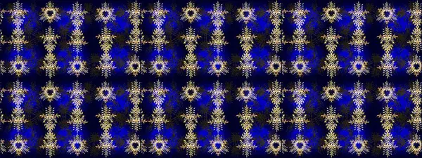 Noel 'de yıldızlar ve düşen kar taneleriyle birlikte büyülü tatil soyut arka planı. Raster illüstrasyonu.