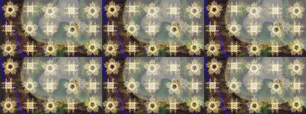 Kar tanesi süsleme deseni. Raster illüstrasyonu. Kar taneleri deseni. Kar taneleri arka planda. Arkaplanda soyut kar taneleri izole edilmiş düz tasarım.