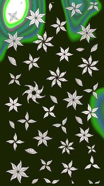 Halk tarzı. Modern çiçek arkaplanı. Moda baskıları için zarif bir şablon. Parlak renkli çiçekleri ve gri yaprakları olan muhteşem bir çiçek deseni..