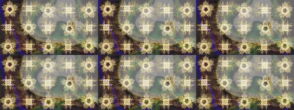 Kar tanesi süsleme deseni. Raster illüstrasyonu. Kar taneleri deseni. Kar taneleri arka planda. Arkaplanda soyut kar taneleri izole edilmiş düz tasarım.