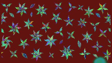 El çizimi Raster çizimi. Çizim çiçek deseni duvar kağıdı, web sitesi arka planı, ambalaj kağıdı, davetiye, broşür, afiş veya web sitesi için kullanılabilir. Karalama elementleri.