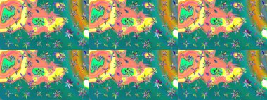 Kızılderili desenli desenli desenli şal deseni. Tekstil, tebrik kartı, boyama kitabı, telefon kılıfı baskısı için kullanılabilir. Etnik Mandala süsü. Raster Henna dövme stili.