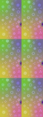 Tekstil, kumaş, ambalaj, hatıra defteri için hoş bir çiçek arkaplanı. Tarafsız bir arkaplanda. Çocuksu tasarım. Elle çizilmiş karalama çiçekleri ile Raster çizim deseni.