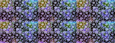 Anti-stres için soyut örnek sayfası. Raster illüstrasyonu. Menekşe renklerinde.