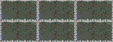 Çocuk için Raster Moda Kelebekleri duvar kağıdı. Çocuk kelebeklerin pürüzsüz deseni. Yeşil ve gri arka planda güzel renkli kelebekler.