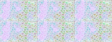 Kelebeklerle kusursuz desen. Gri ve nötr renklerde bir resim. Tekstil, kumaş, baskı ve davetiye geçmişi. Raster..