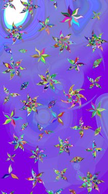 Tekstil veya kitap kapakları, imalat, duvar kağıtları, baskı, hediye paketi ve yapıştırma kitabı için çiçek eskizi geçmişi. Raster illüstrasyonu. Küçük ölçekli çiçeklerdeki basit sevimli desen.